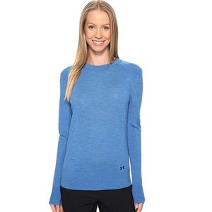{Under Armour} Womens golf crew neck wool sweater